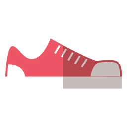 Red shoes sneakers PNG Design