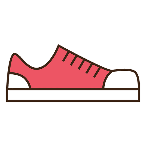 Rote Schuhe Turnschuhe Kleidung PNG-Design