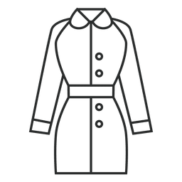 Traje de vestir ropa de chaqueta Diseño PNG