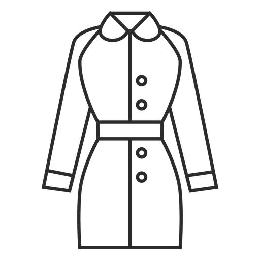 Traje de vestir ropa de chaqueta Diseño PNG