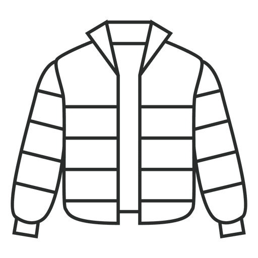 Download Stroke striped jacket clothing - Transparent PNG & SVG vector file