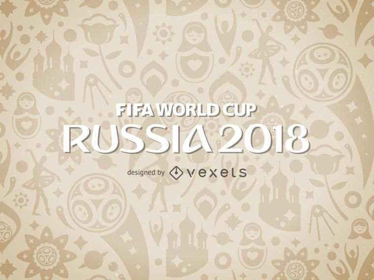 Russia 2018 World Cup pattern Russia 2018 World Cup pattern