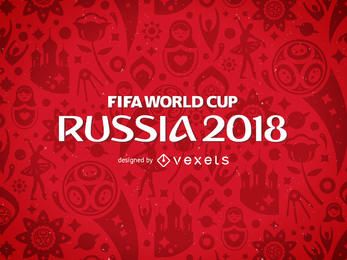 Padrão da Rússia na Copa do Mundo FIFA 2018