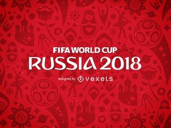 Russia 2018 FIFA World Cup pattern