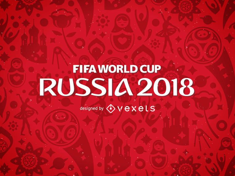 Rússia 2018 Padrão da Copa do Mundo da FIFA Rússia 2018 Padrão da Copa do Mundo da FIFA