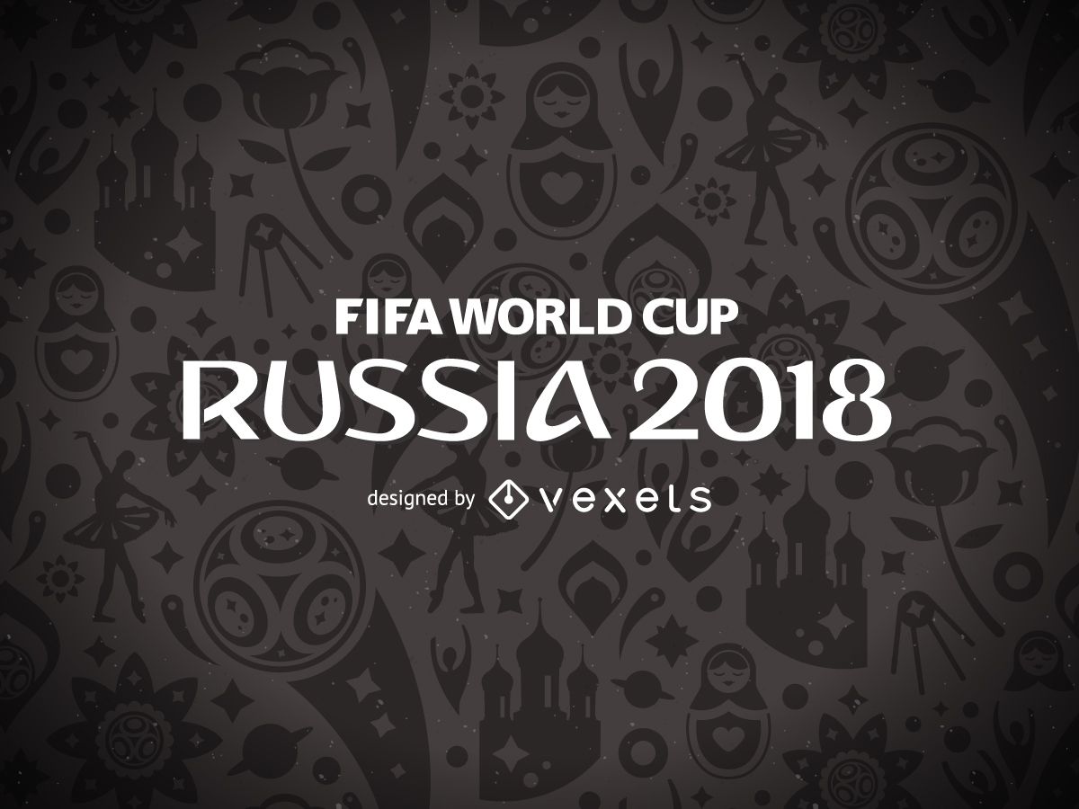 Russia 2018 World Cup pattern design