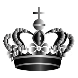 Königskronenillustration PNG-Design
