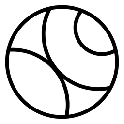 Logotipo do círculo abstrato Desenho PNG