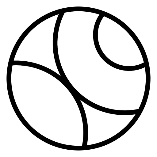 Abstract circle logo PNG Design