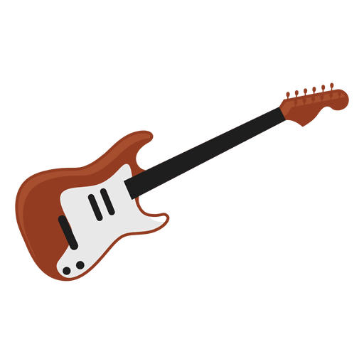 Abbildung der E-Gitarre PNG-Design