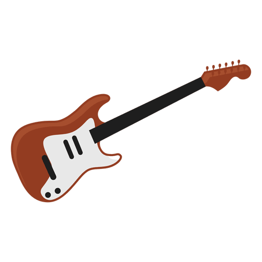 Ilustração de guitarra elétrica Desenho PNG