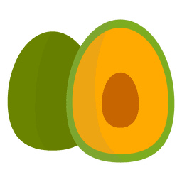 Avocado guacamole PNG Design