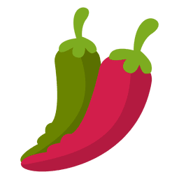 Chile peppers food PNG Design