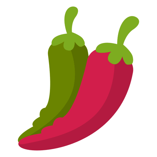 Chile peppers food PNG Design