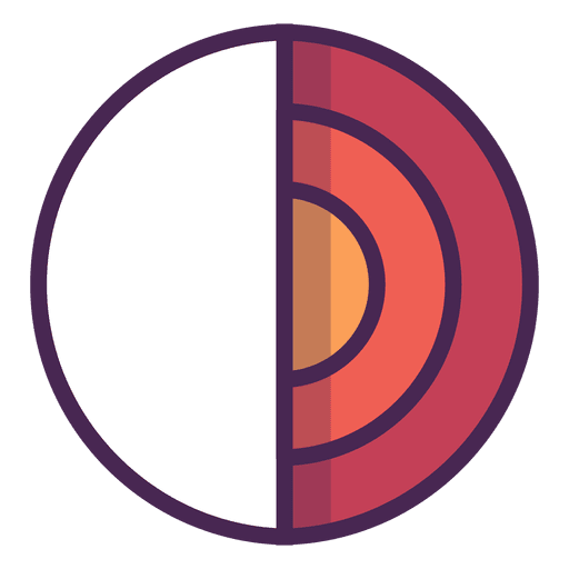 Discos do logotipo do círculo Desenho PNG