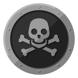 Death Skull Metal Symbo PNG-Design