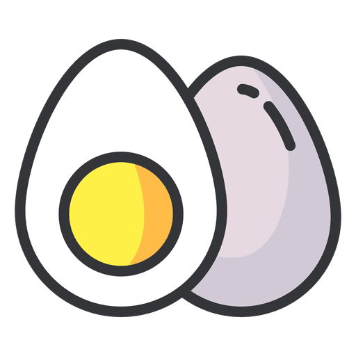 Ícone plano de ovo - Baixar PNG/SVG Transparente