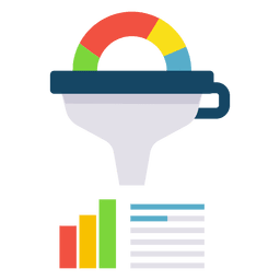 Filtro de gráfico circular Desenho PNG
