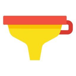 Funnel icon yellow Transparent PNG