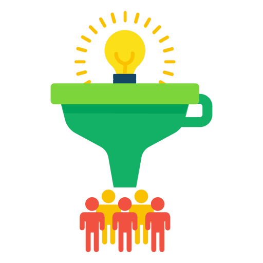 Funnel idea PNG Design