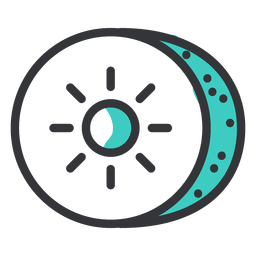 Kiwi stroke icon PNG Design