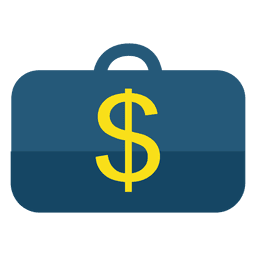 Money briefcase PNG Design Transparent PNG