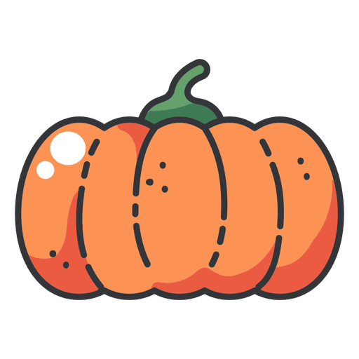 Pumpkin color icon PNG Design