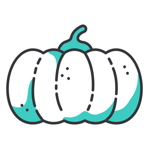 Pumpkin stroke icon PNG Design