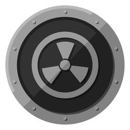Símbolo de metal radiactivo Transparent PNG