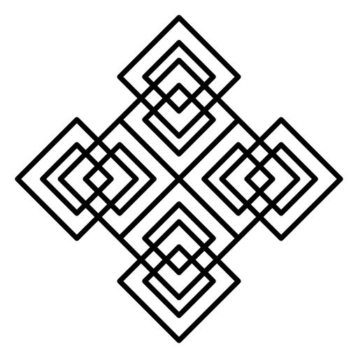 Forma de logotipo cuadrado