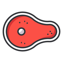 Ícone de carnes Desenho PNG