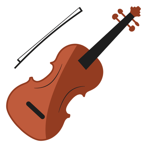 Violin illustration PNG Design