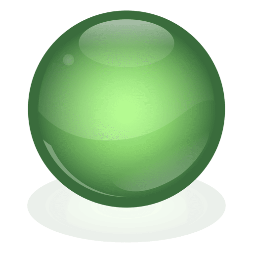 Bola de mármol verde - Descargar PNG/SVG transparente