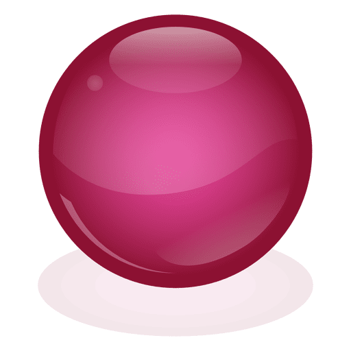 Red marble ball Transparent PNG & SVG vector file