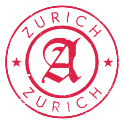 Zürcher Briefmarkenpost PNG-Design