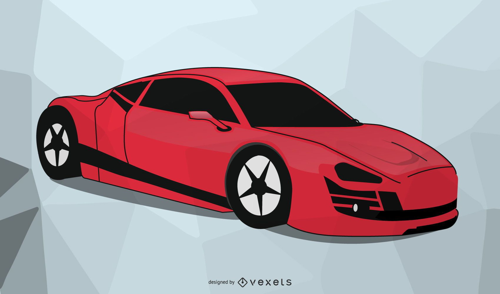 Corvette Auto Vektor