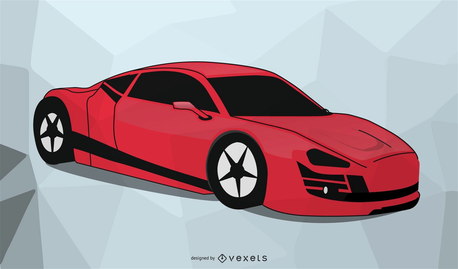 Corvette Car Vector