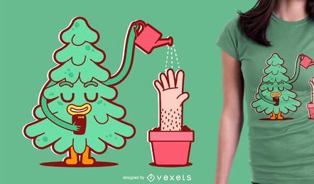 Flat cartoon tshirt illustration design Flat cartoon tshirt illustration design