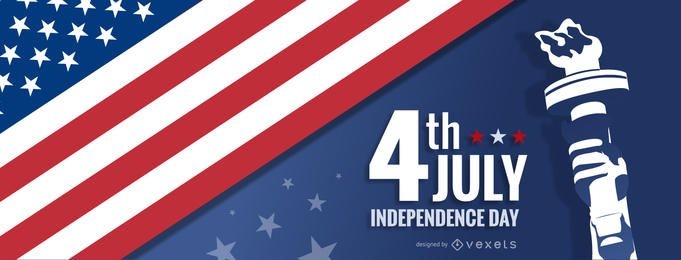 Encabezado del día de la independencia