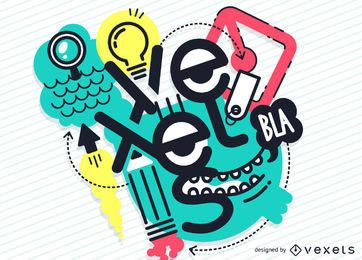 Design de ilustração creativo vexels Design de ilustração creativo vexels