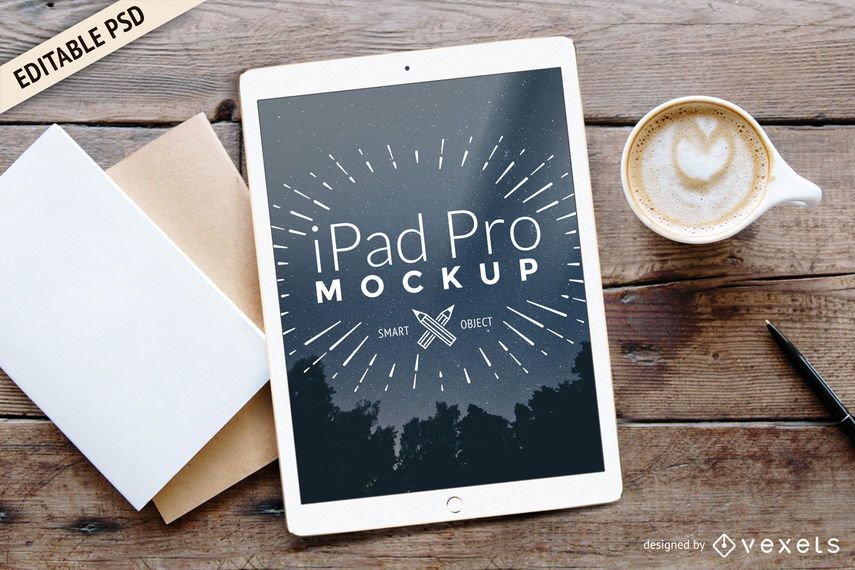 maquete do iPad Pro PSD maquete do iPad Pro PSD