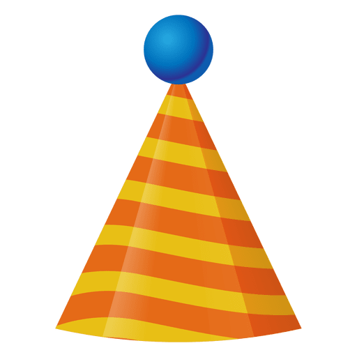 Download 3d birthday hat icon - Transparent PNG & SVG vector file