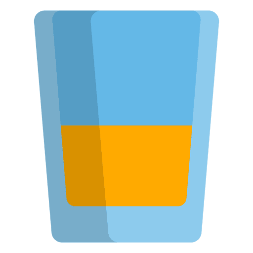 Icono de trago de tequila Diseño PNG