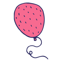 Cartoon balloon illustration PNG Design
