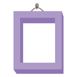 Cartoon photo frame PNG Design
