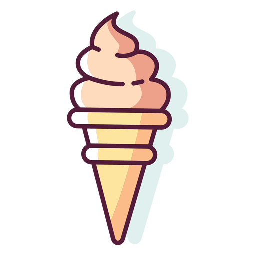 Ice Cream Cartoon PNG & SVG Design For T-Shirts