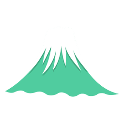 Icono de fuji mountian de japon Icono de fuji mountian de japon