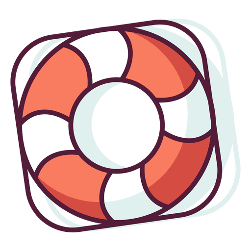 Rettungsschwimmer-Symbol PNG-Design