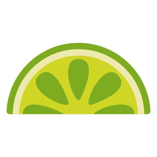 Lime cartoon icon PNG Design