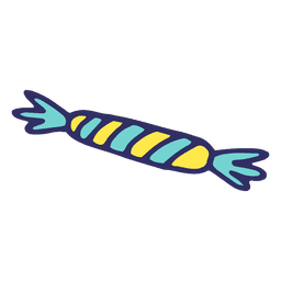 Lange Süßigkeiten süß PNG-Design